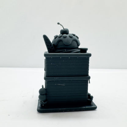 LYTS180 3D Printed Ice Cream Shop Themed Miniature Scene Decoration - Whimsical Style