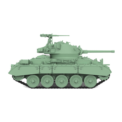 SSMODEL 512 Military Armoured Model Kit US M24 Chaffee Light Tank