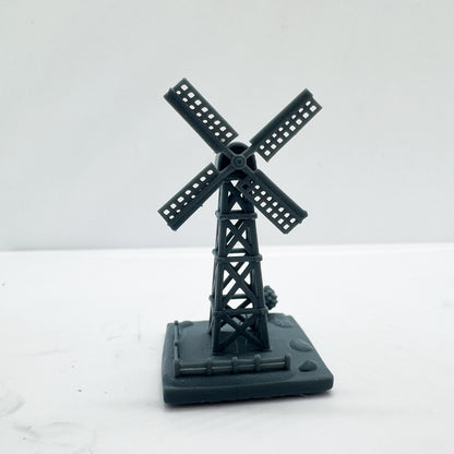 LYTS185 Old West Windmill Miniature Model - 3D Printed Railroad Scenery Accessory for Railway Dioramas
