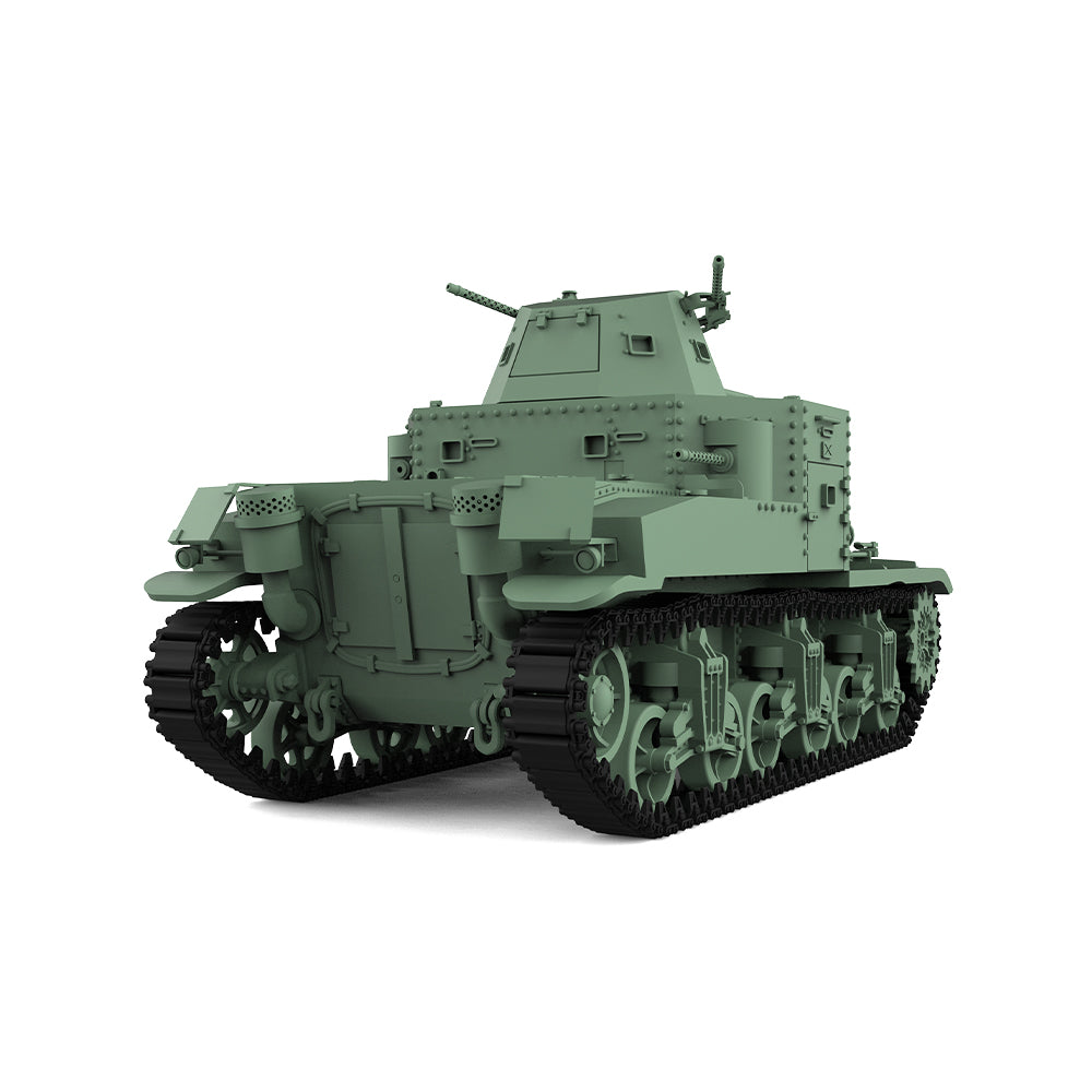 SSMODEL 510 Military Armoured Model Kit US M2 Medium Tank