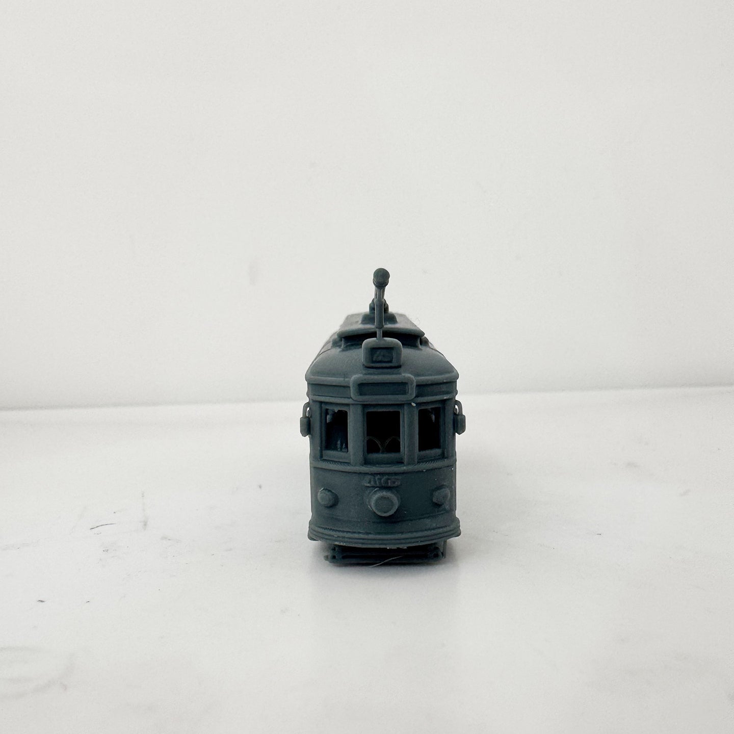 LYTS182 3D Printed Miniature Modern City Tram - Railroad Diorama Scene Ornament