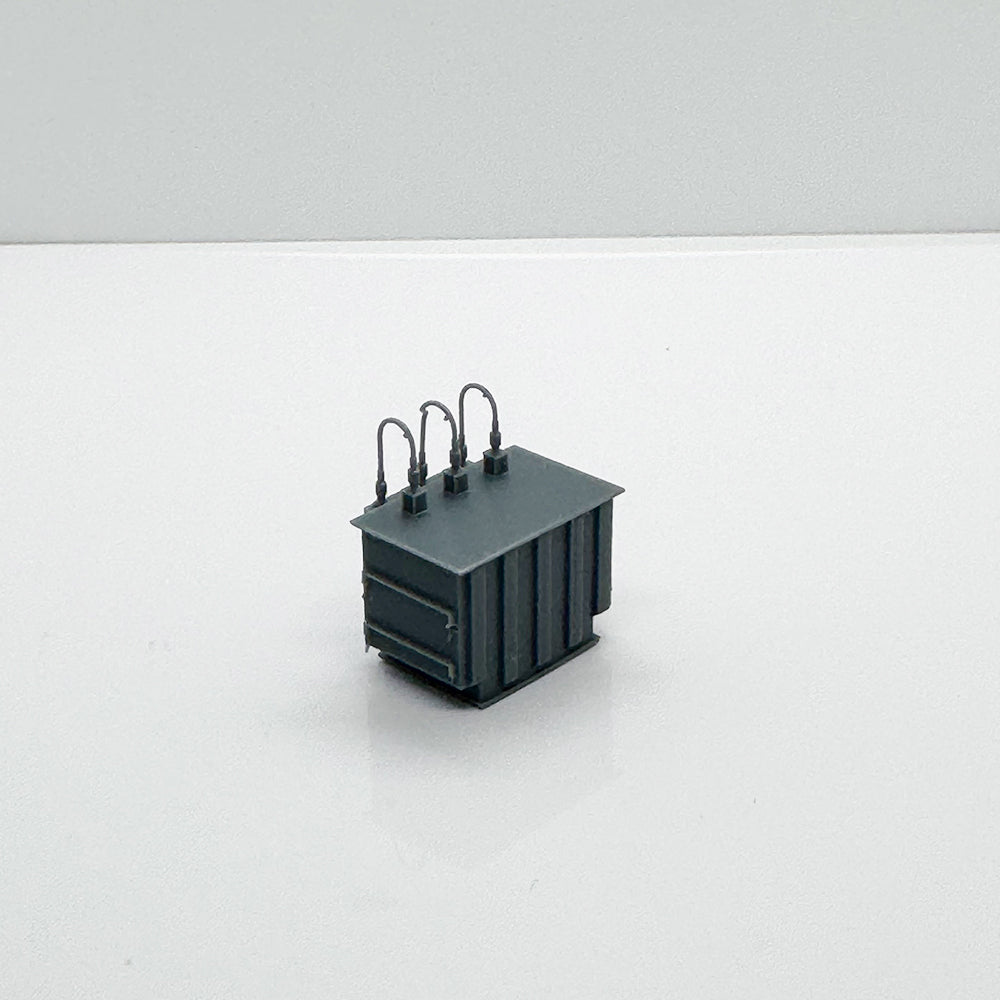 Yao's Studio LYTS090 3D Printed Miniature Model Railway Scenery High-Voltage Electrical Transformer Kit