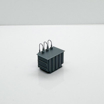 Yao's Studio LYTS090 3D Printed Miniature Model Railway Scenery High-Voltage Electrical Transformer Kit