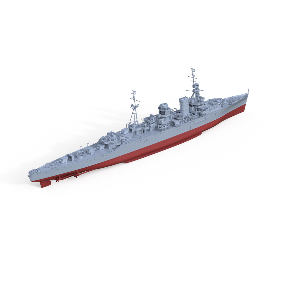 SSMODEL 561S Military Warship Model Kit HMS Hawkins Cruiser