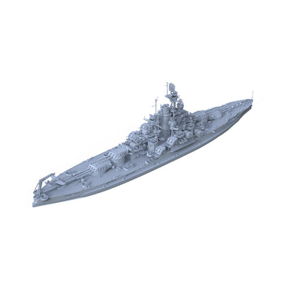 SSMODEL 560 Military Warship Model Kit US Navy Nevada Class Battleship BB-36