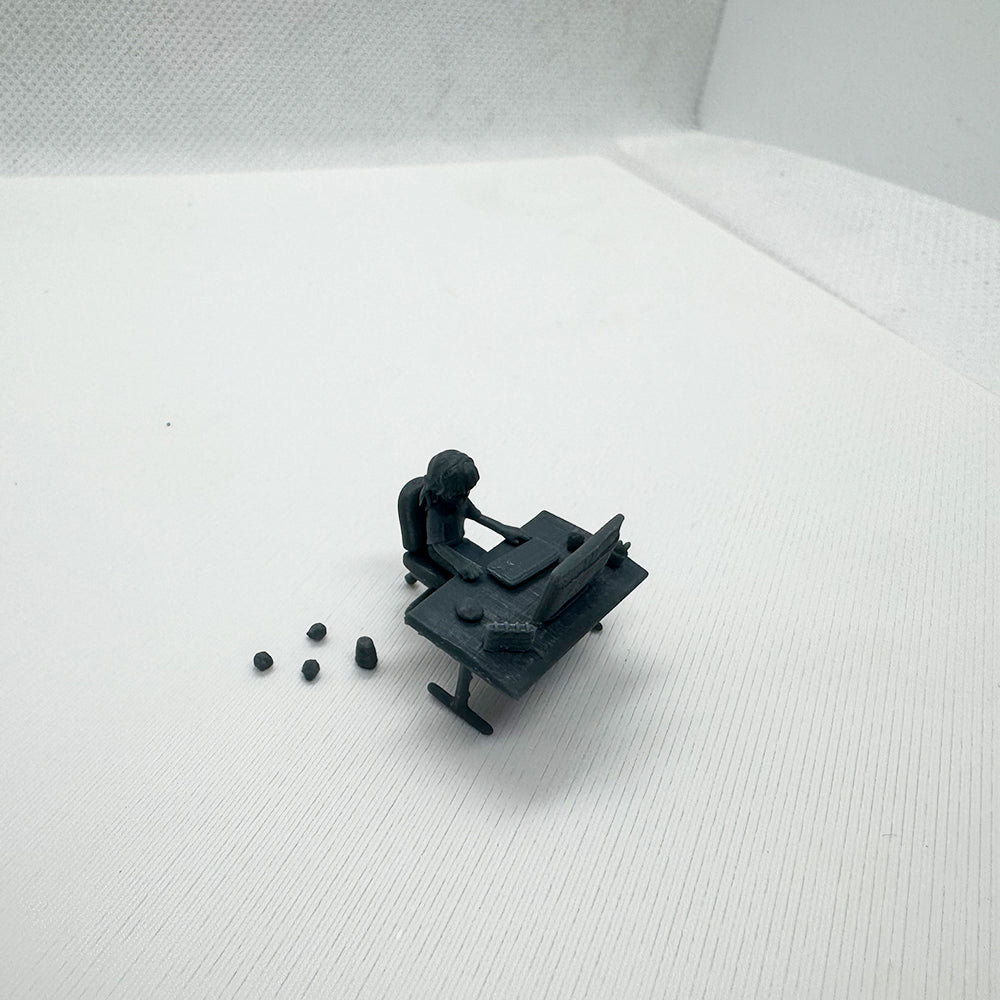 Yao's Studio LYTS021   Display Of Office Furniture Set For Study Room Model Computer Desk