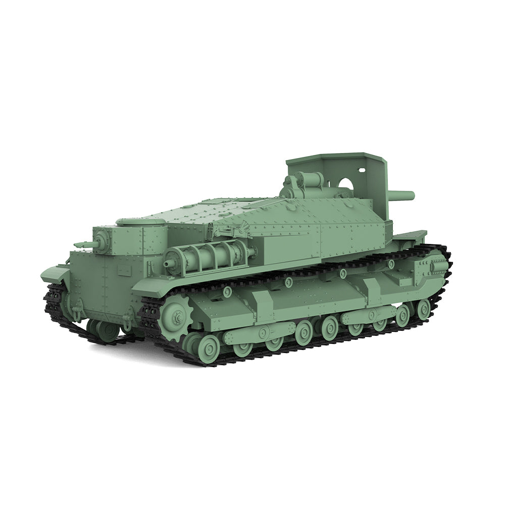 SSMODEL 626 Military Armoured Model Kit Japan IJA 95 Experimental 12cm Self Propelled Gun