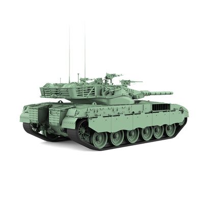 SSMODEL 761 V1.9 1/72(64,76,87) 25mm Military Model Kit Israel Merkava MK.1B Main Battle Tank