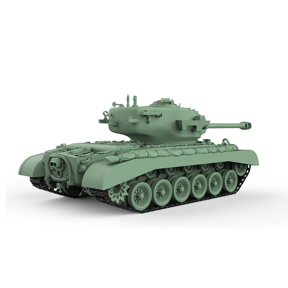 SSMODEL 519 Military Armoured Model Kit US T26E5-FL M26 Pershing Heavy Tank