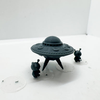 LYTS168 Multi-Style Alien Pet UFO Model - 3D Printed Sci-Fi Ornament