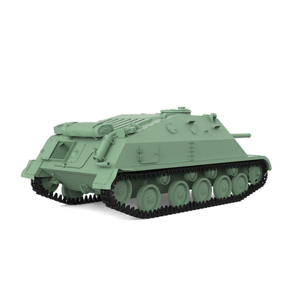 SSMODEL 608 Military Armoured Model Kit Soviet SU-76D Tank Destroyer