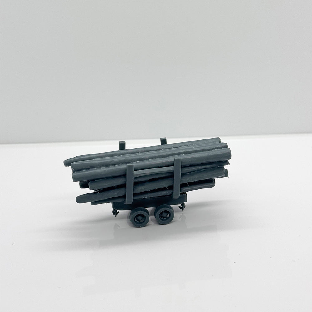 Yao's Studio LYTS084 3D Printed Model Industrial Transport Equipment Set Train Rail Car Mine Car Transport Vehicle