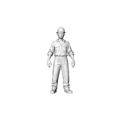 MRY-SFW LYGR326 3D Printed Post-Apocalyptic Construction Site Survivors Set Wargame Miniatures