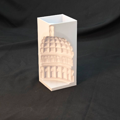 LYTP023B Roman Architecture Ornament Pantheon 3D Printed Roman Architecture Aquarium Decor Fish Tank Landscape Set With Hideout Caves