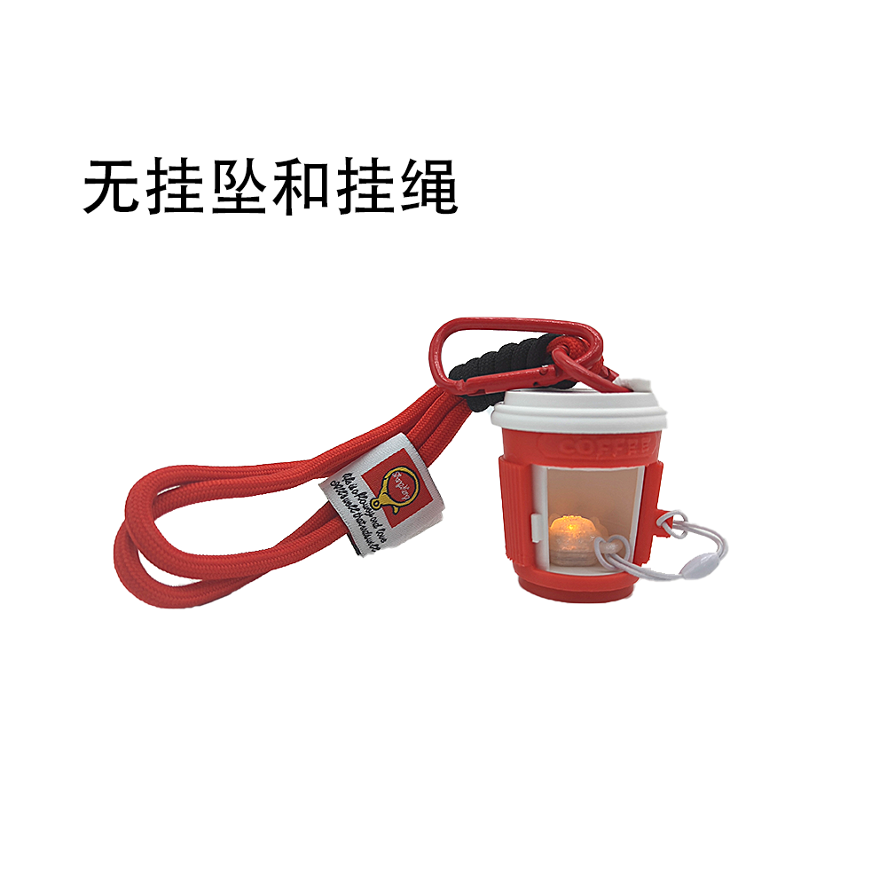LYTP017C Magnetic Cat Paw Coffee Cup Keychain 3D Printed Cat Paw Coffee Cup Keychain ¨C Creative Magnetic Pendant for Car Keys and Bag Charms, a Handy Little Accessory