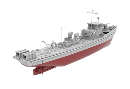 RHWS003S Type 5 Wooden Dai-Suirai Tei B-Gata Full Hull