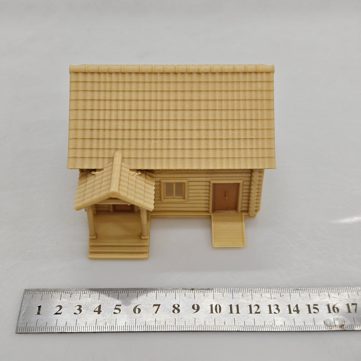 RHF0427 Farm Spire Cabin Desktop Ornament Sand Table Archite – LCD 3D printed resin model kit, image 7