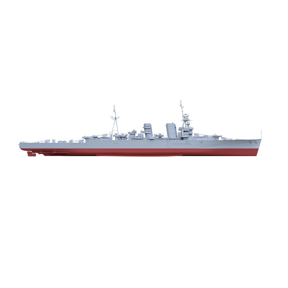 SSMODEL 561S Military Warship Model Kit HMS Hawkins Cruiser