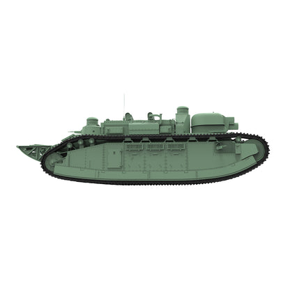 SSMODEL 669D Finished Painted15mm WarGaming Military Model Kit France FCM 2C bis Heavy Tank