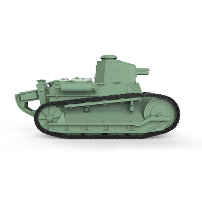 SSMODEL 681 Military Armoured Model Kit Italy Fiat3000 Light Tank