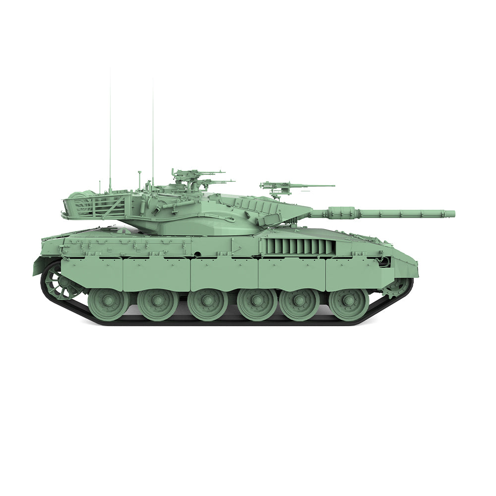 SSMODEL 761 V1.9 1/72(64,76,87) 25mm Military Model Kit Israel Merkava MK.1B Main Battle Tank