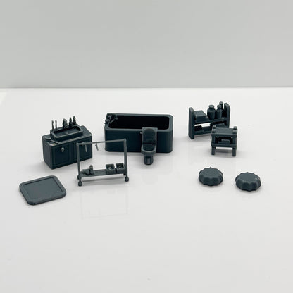 Yao's Studio LYTS089 3D Printed Miniature Model Bathroom Furniture Set