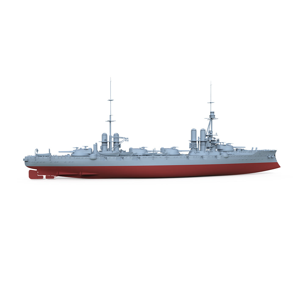 SSMODEL 502S Military Warship Model Kit Italian Navy Dante Alighieri Battleship 1923