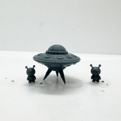 LYTS168 Multi-Style Alien Pet UFO Model - 3D Printed Sci-Fi Ornament