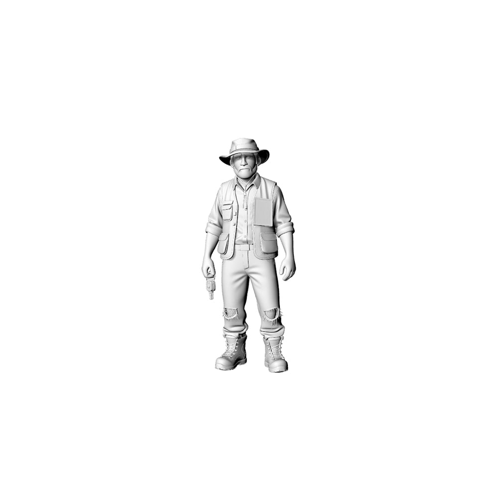 MRY-SFW LYGR327 3D Printed Post-Apocalyptic Highway Driver Survivors Set Wargame Miniatures