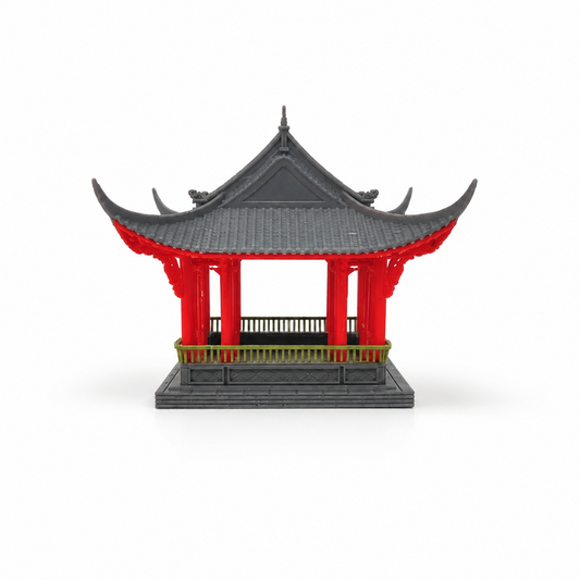 RHF532 Zuiweng Pavilion Desktop Ornament, Ancient Style Arch – LCD 3D printed resin model kit, image 1