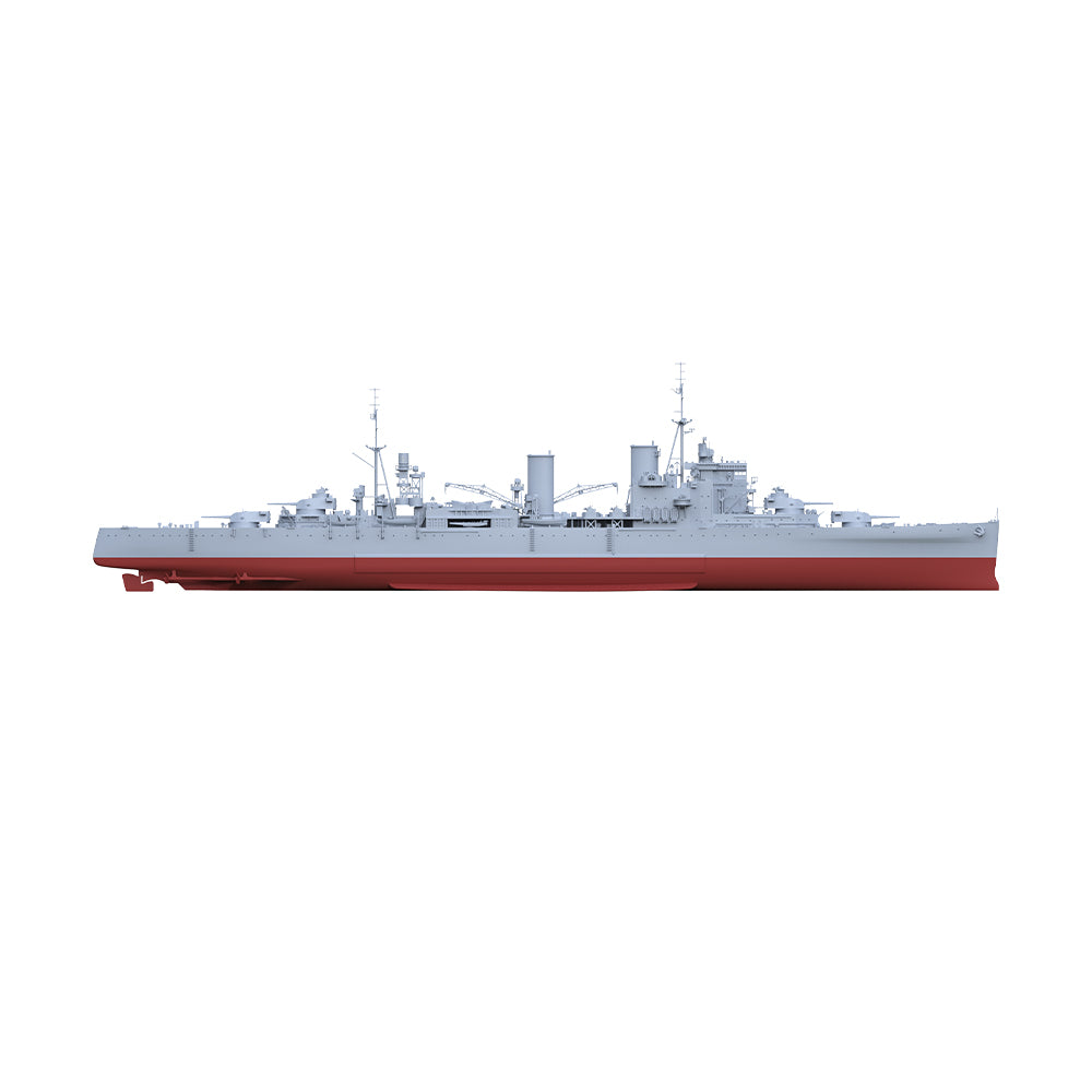 SSMODEL 562S Military Warship Model Kit HMS London Cruiser 1945