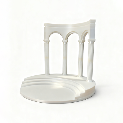 LYTP024B Roman Architecture Ornament Roman Column 3D Printed Roman Architecture Aquarium Decor Fish Tank Landscape Set With Hideout Caves