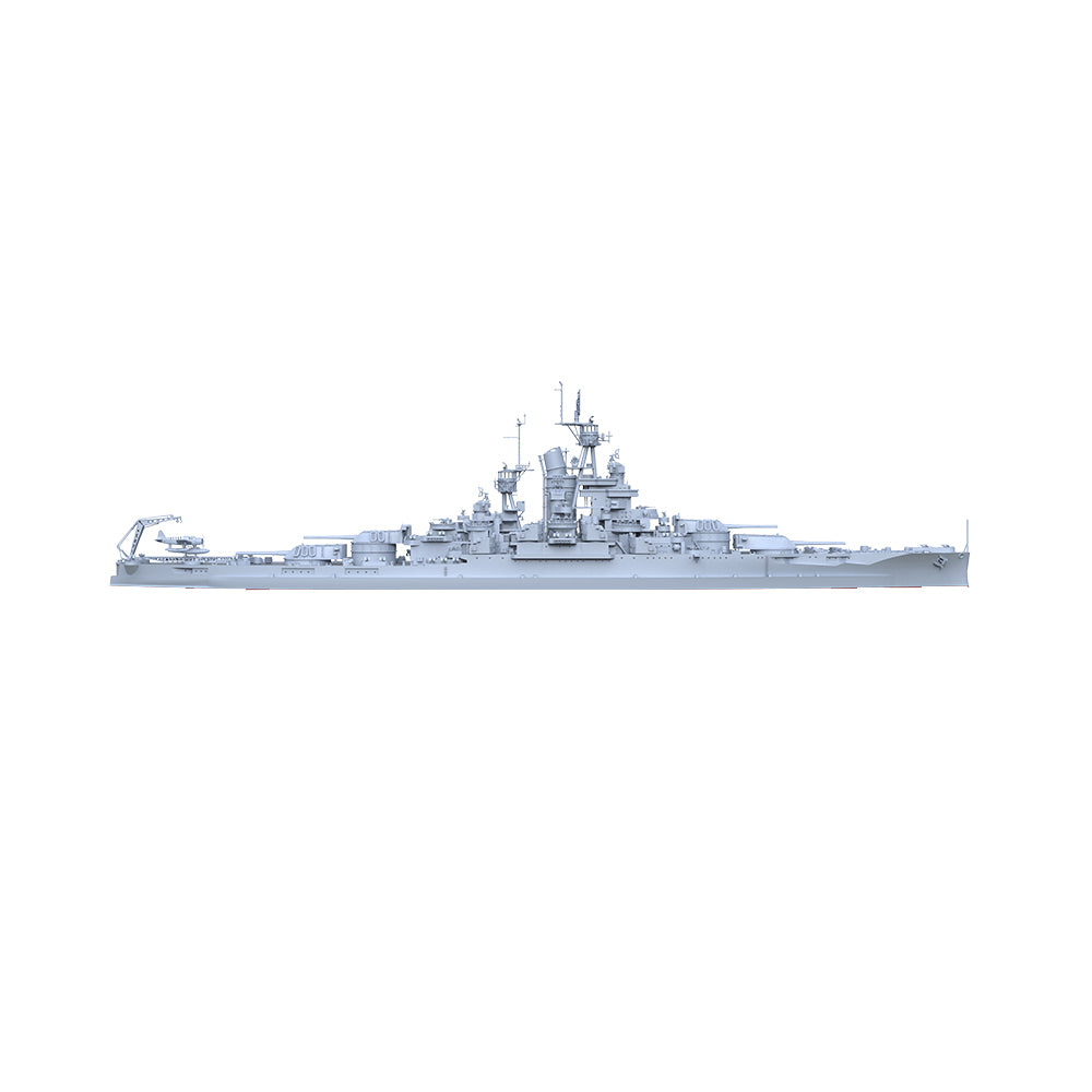 SSMODEL 560 Military Warship Model Kit US Navy Nevada Class Battleship BB-36