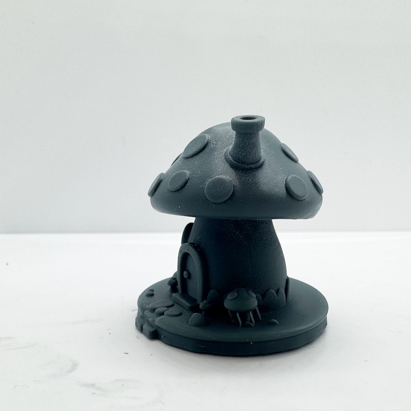 LYTS187 Ice Cream Cone House Miniature Model 3D Printed Fairy Tale Diorama Decor Ornament