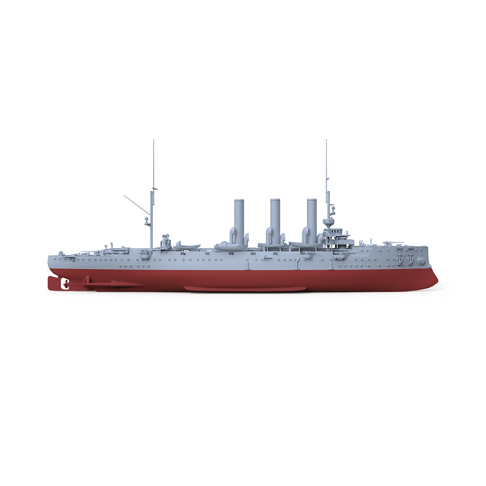 SSMODEL 507S Military Warship Model Kit Russian Navy Diana Protected Cruiser