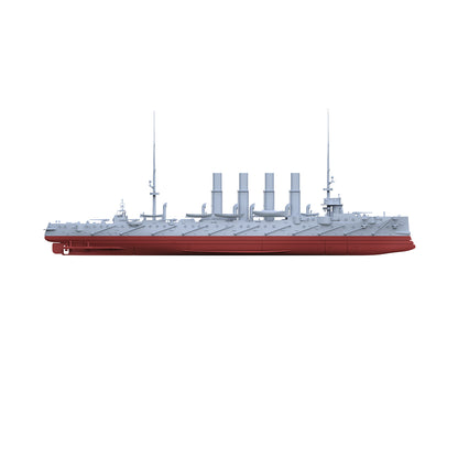 SSMODEL 504S Military Warship Model Kit Russian Navy Varyag Protected Cruiser