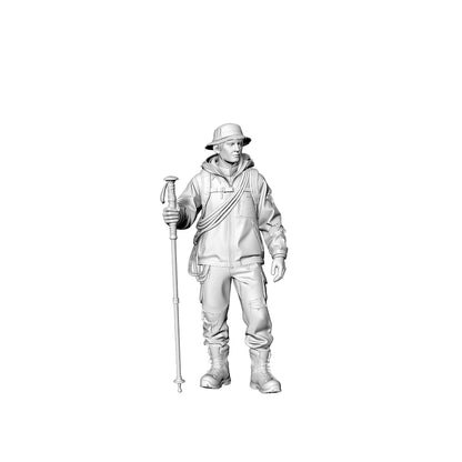 MRY-SFW LYGR325 3D Printed Post-Apocalyptic Outdoor Adventure Survivors Set Wargame Miniatures