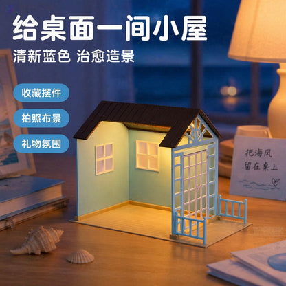 RHF0397 Cottage-Style Room Frame, Universal Scene Base for Action Figures