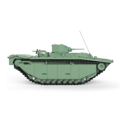 SSMODEL 547 Military Armoured Model Kit US LVT(A)-1 Alligator Amphibious Tank