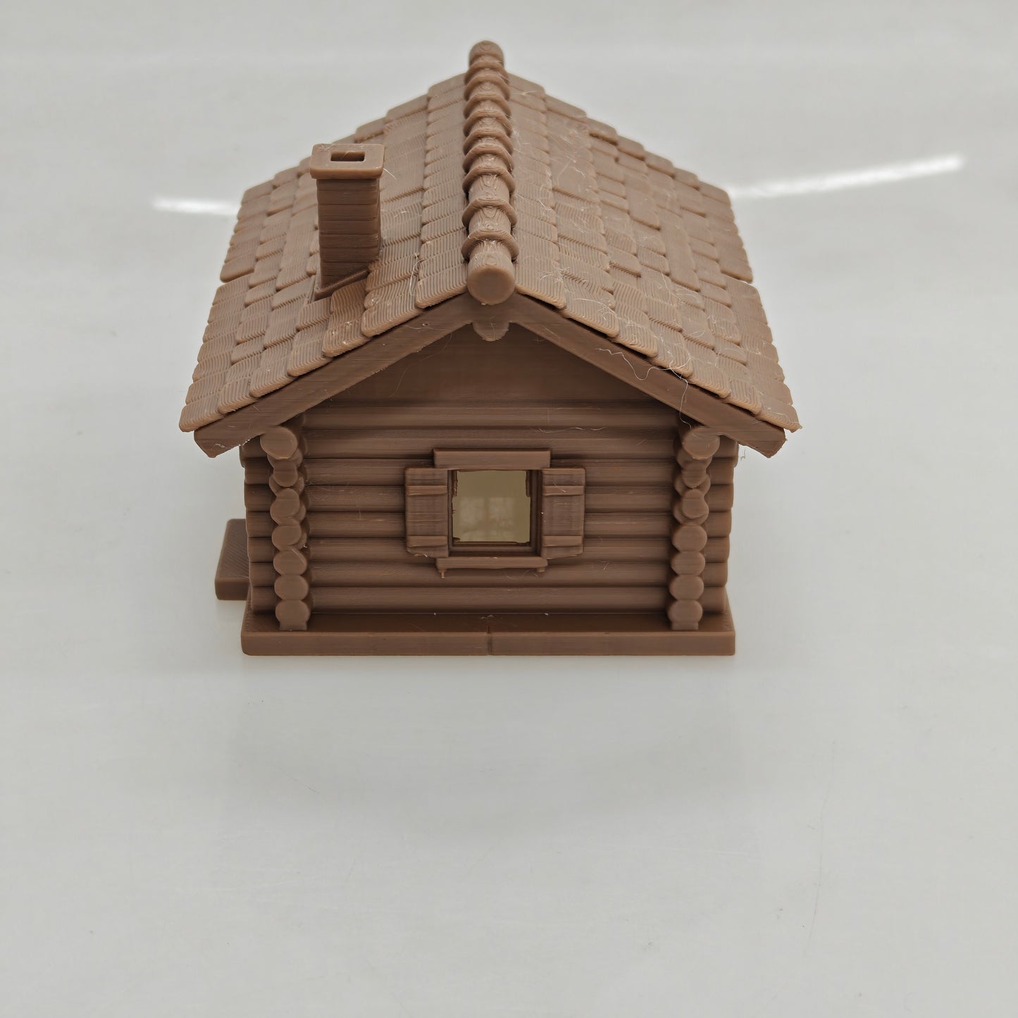 RHF0418 Farm-style log cabin Desktop Ornament Sand Table Architecture Architectural Model Miniature House Small-scale Landscaping