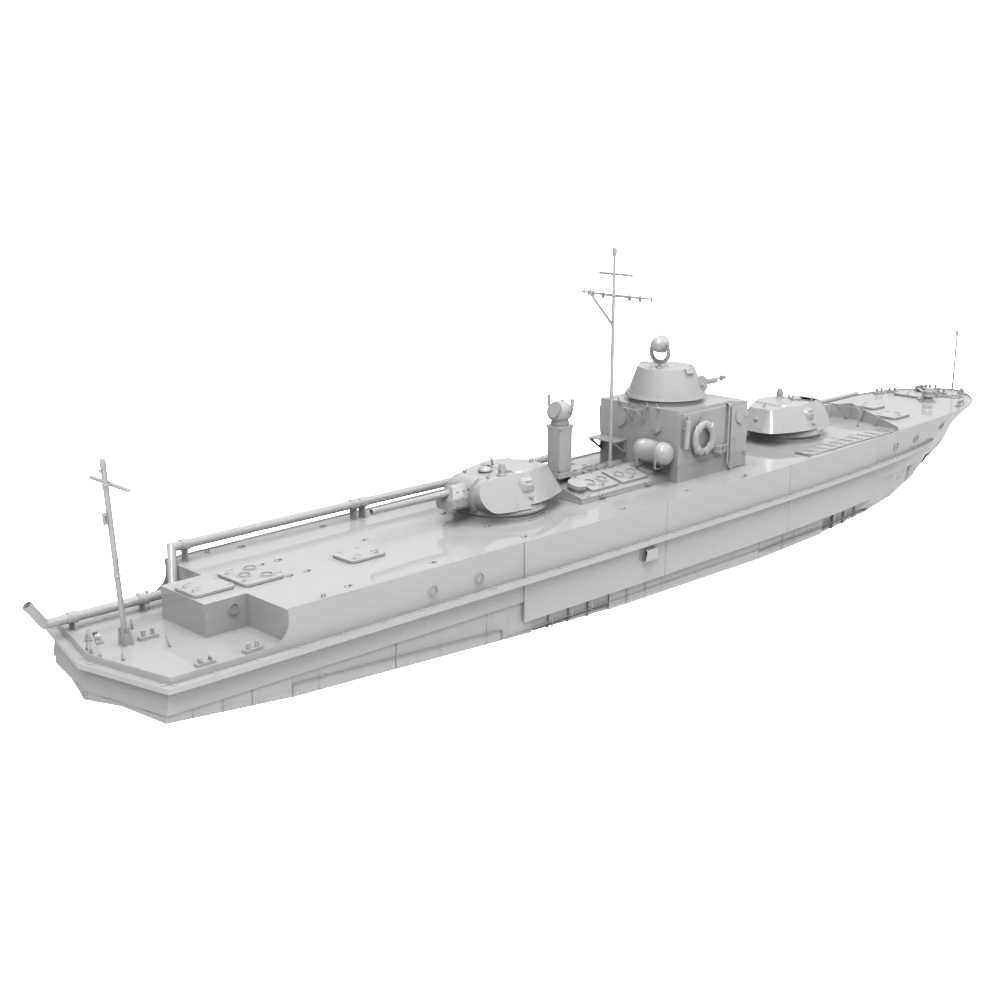 RHWS019  Military Model Kit Water Line Project 1124 Early Variant