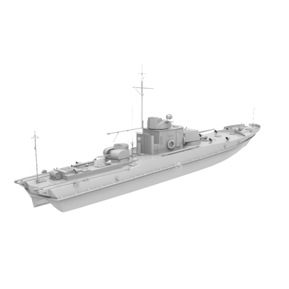 RHWS023 Military Model Kit Water Line USSR Project 191M ARMORED GUN BOATS