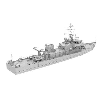 RHWS009 Greet Britannia Peacock Class Submarine Chaser LÉ Orla P41 Water line