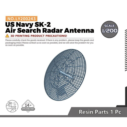 SSMODEL LY200243 1/200 Model Upgrade Parts US Navy SK-2 Air SSearch Radar Antenna 1po