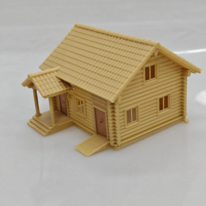 RHF0427 Farm Spire Cabin Desktop Ornament Sand Table Archite – LCD 3D printed resin model kit, image 5
