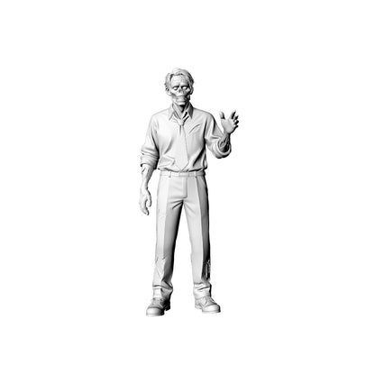 MRY-SFW LYGR319 3D Printed Post-Apocalyptic Campus Zombies 5PCS Miniature for Painting
