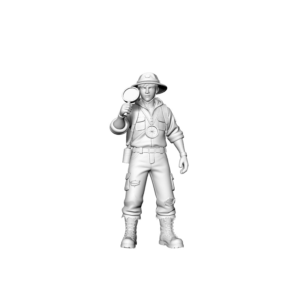 MRY-SFW LYGR325 3D Printed Post-Apocalyptic Outdoor Adventure Survivors Set Wargame Miniatures
