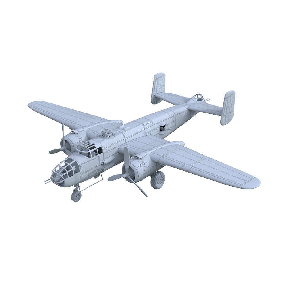 Yao's Studio LYR221 Fighter Aircraft Military Model Kit US Navy B-25J-1 Mitchell Bomber