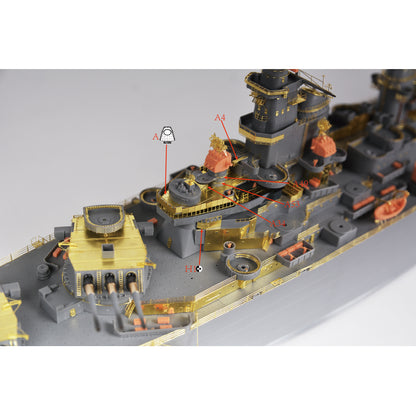 Yao's Studio 310 1/350(700) Model Upgrade Sets USN Missouri Battleship