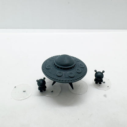 LYTS168 Multi-Style Alien Pet UFO Model - 3D Printed Sci-Fi Ornament